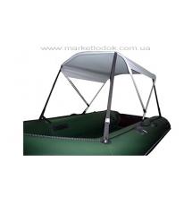 Солнцезащитный тент для лодки Колибри КМ-450Д