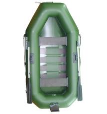 Лодка гребная надувная Element 245LТ с настилом и транцем